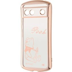 IN-DGP8ATC13PG/PO25 [Google Pixel 8a用 ディズニー 精密設計 TPUソフトケース METAMORU くまのプーさん メタリック]