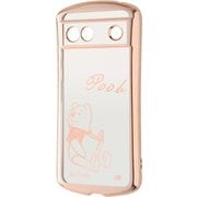IN-DGP8ATC13PG/PO25 [Google Pixel 8a用 ディズニー 精密設計 TPUソフトケース METAMORU くまのプーさん メタリック]