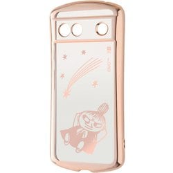 IN-AGP8ATC13PG/MT60 [Google Pixel 8a用 ムーミン 精密設計 TPUソフトケース METAMORU リトルミイ星空 メタリック]