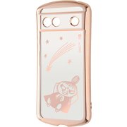 IN-AGP8ATC13PG/MT60 [Google Pixel 8a用 ムーミン 精密設計 TPUソフトケース METAMORU リトルミイ星空 メタリック]