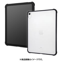 iPad 2022年 10.9インチ 第10世代 耐衝撃 軽量 ハイブリッドケース マット/ブラック IS-PA18BS5/B