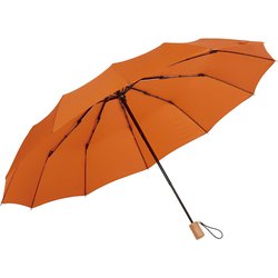 折りたたみ傘 晴雨兼用 mabu 12本骨折りたたみ傘 江戸 55cm 手開き式 12本骨 UVカット加工 黄丹 SMV-41572