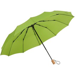 折りたたみ傘 晴雨兼用 mabu 12本骨折りたたみ傘 江戸 55cm 手開き式 12本骨 UVカット加工 若草 SMV-41574