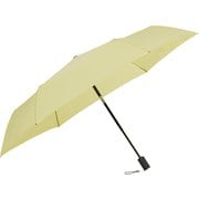 折りたたみ傘 晴雨兼用 mabu ベーシックオートミニR 55cm 自動開閉 UVカット加工 レモン SMV-41922