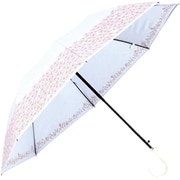 折りたたみ傘 晴雨兼用 mabu 晴雨兼用傘ヒートカットショート ジャンプ 55cm UVカット加工 遮光・遮熱 ローズピーチ SMV-40602