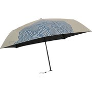 折りたたみ傘 晴雨兼用 mabu JOTARO SAITO × mabu 晴雨 超軽量折りたたみ傘 50cm 手開き式 UVカット加工 一級遮光 遮光・遮熱 耐風仕様 ベージュ SMV-42071