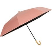 折りたたみ傘 晴雨兼用 mabu 7本骨遮光折りたたみ傘 江戸 50cm 手開き式 7本骨 UVカット加工 一級遮光 遮光・遮熱 UPF50+ 珊瑚 SMV-41971