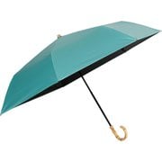 折りたたみ傘 晴雨兼用 mabu 7本骨遮光折りたたみ傘 江戸 50cm 手開き式 7本骨 UVカット加工 一級遮光 遮光・遮熱 UPF50+ 翡翠 SMV-41973