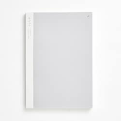 isshoni.ノート ナンバー A5 無罫 クリア R1813