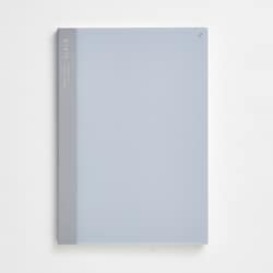 isshoni.ノート ナンバー A5 無罫 ブルー R1815