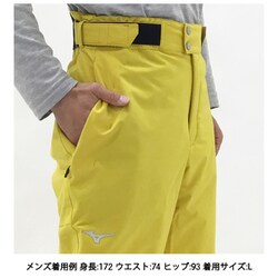 未使用品サロモン　スキーウェア　パンツ　М　イエロー 未使用品サロモン スキーウェア パンツ М イエロー