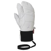 Leather 3Finger Gloves Z2JYB502 01 ホワイト LLサイズ [スキー スノーボード グローブ]