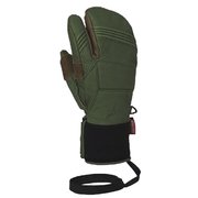 Leather 3Finger Gloves Z2JYB502 38 カーキ Sサイズ [スキー スノーボード グローブ]
