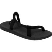 ソックオンサンダル ユニセックス サンダル ブラック(BK) Lサイズ(26.5-27.5cm) 1129715