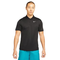 コートDri-FIT メンズ テニス ポロシャツ ブラック/ホワイト（010） Lサイズ DH0858
