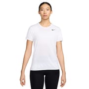 ドライフィット RLGD ショートスリーブ Tシャツ ランニングウェア シャツ レディース ホワイト(100) Mサイズ DX0688