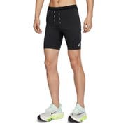 Dri-FIT ADV エアロスイフト BF ハーフタイツ FN3370 011 ブラック/サミットホワイト Lサイズ [ランニングウェア タイツ メンズ]