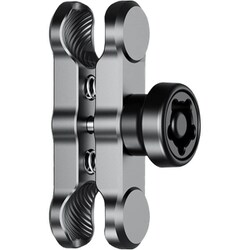 マウントパーツ アルミ製 中間マウント 90mm（防犯タイプ） KDR-R2-3