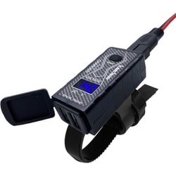USB電源motoチャージャー5V2.4A KDR-M2B