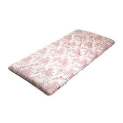 羊毛入り合繊敷き布団SL 100X210 ピンク 123451203100