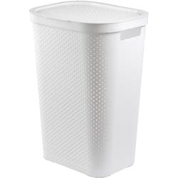 Infinity インフィニティー ふた付きバスケット 60L ホワイト CV-077