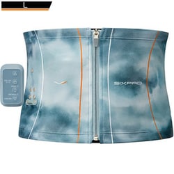 SA-AG-12A-L [SIXPAD Powersuit Core Belt 【HOMEGYM対応モデル】シックスパッド パワースーツ コアベルト EMS腹筋ベルト ブルー L ＋ 専用コントローラー]