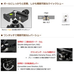 ヨドバシ.com - Markins マーキンス Q10iQ ボール雲台 レバー