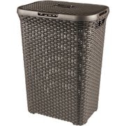CV-053 [Style スタイル ランドリーふた付きバスケット 60L ブラウン]
