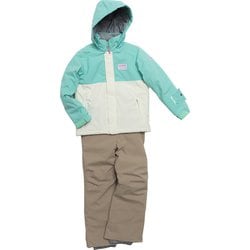 ジュニアスーツ JUNIOR SUIT RES77500 492186 MNT×GRG 150サイズ [スキーウェア 上下セット キッズ]