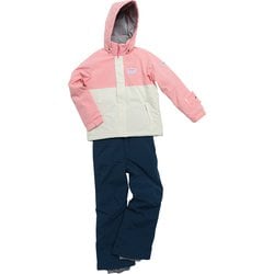ジュニアスーツ JUNIOR SUIT RES77500 971698 PEC×N.BLU 140サイズ [スキーウェア 上下セット キッズ]