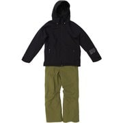 ユニセックススーツ UNISEX SUIT ONS97510 009316 BLACK×KHAKI Oサイズ [スキーウェア 上下セット ユニセックス]