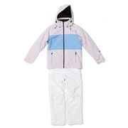 ユニセックススーツ UNISEX SUIT ONS97510 870100 PINK×WHITE Lサイズ [スキーウェア 上下セット ユニセックス]