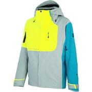 デモアウタージャケット DEMO OUTER JACKET ONJ97042 GRAY×F.YELLOW(004F280) Oサイズ [スキーウェア ジャケット ユニセックス]