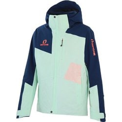 デモチームアウタージャケット DEMO TEAM OUTER JACKET ONJ97400 P.LIME×NAVY 4Sサイズ [スキーウェア ジャケット ユニセックス]