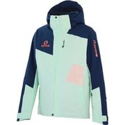 デモチームアウタージャケット DEMO TEAM OUTER JACKET ONJ97400 P.LIME×NAVY Sサイズ [スキーウェア ジャケット ユニセックス]