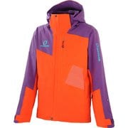 デモチームアウタージャケット DEMO TEAM OUTER JACKET ONJ97400 F.ORANGE×PURPLE Sサイズ [スキーウェア ジャケット ユニセックス]