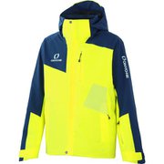 デモチームアウタージャケット DEMO TEAM OUTER JACKET ONJ97400 F.YELLOW×NAVY Sサイズ [スキーウェア ジャケット ユニセックス]