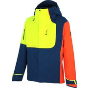 デモアウタージャケット DEMO OUTER JACKET ONJ97042R NAVY×F.YELLOW(688F280) Lサイズ [スキーウェア ジャケット ユニセックス]