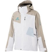 デモチームアウタージャケツト DEMO TEAM OUTER JACKET ONJ97400R WHITE×V.SAND(100186) Lサイズ [スキーウェア ジャケット ユニセックス]