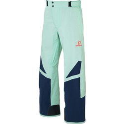 DEMO TEAM OUTER PANTS ONP97450R P.LIME×NAVY Oサイズ [スキーウェア パンツ ユニセックス]