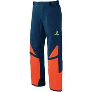 DEMO TEAM OUTER PANTS ONP97450R NVY×F.ORN Sサイズ [スキーウェア パンツ ユニセックス]