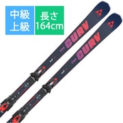 スキー板「THE CURV DTX P08224 164cm」+ビンディング「RSX 12 GW T30421 ブレーキ85mm」セット [24-25 モデル 中級・上級]