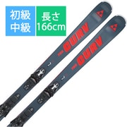 スキー板「THE CURV GT 80 P09324 166cm」+ビンディング「RSW 11 GW T40523 ブレーキ85mm」セット [25-26 Newモデル 初級・中級]