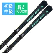 スキー板「RC4 POWER P15823 160cm」+ビンディング「RS10 GW T40321 ブレーキ78mm」セット [24-25 モデル 初級・中級]