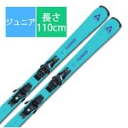 スキー板「FISCHER RANGER JR JRS P21324 110cm」+ビンディング「FISCHER FS 4 GW CA JRS T80822 ブレーキ80mm」セット [24-25 Newモデル ジュニア]