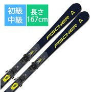 スキー板「FISHER RC COMP(石井オリジナル) P32524 167cm」+ビンディング「FISHR RS10 GW」セット [24-25 Newモデル 初級・中級]