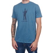 T-SHIRT SKIER G68623 indigo XLサイズ [スキーウェア カットソー メンズ]