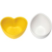 キュートイエロー ペット用小鉢 2個セット PLS1