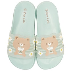キッズシャワーサンダル SDSH19 Bear Cafe 19cm [サンダル]