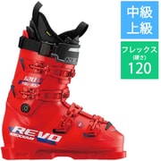 レヴォ120エム REVO120M H24 X1MX-335 FIRE RED 26cm [24-25 Newモデル スキーブーツ 中級・上級]